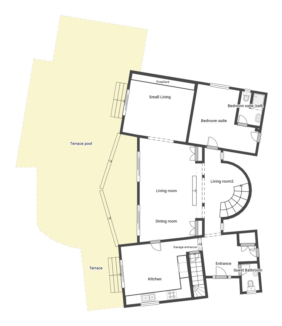 Grundriss Erdgeschoss